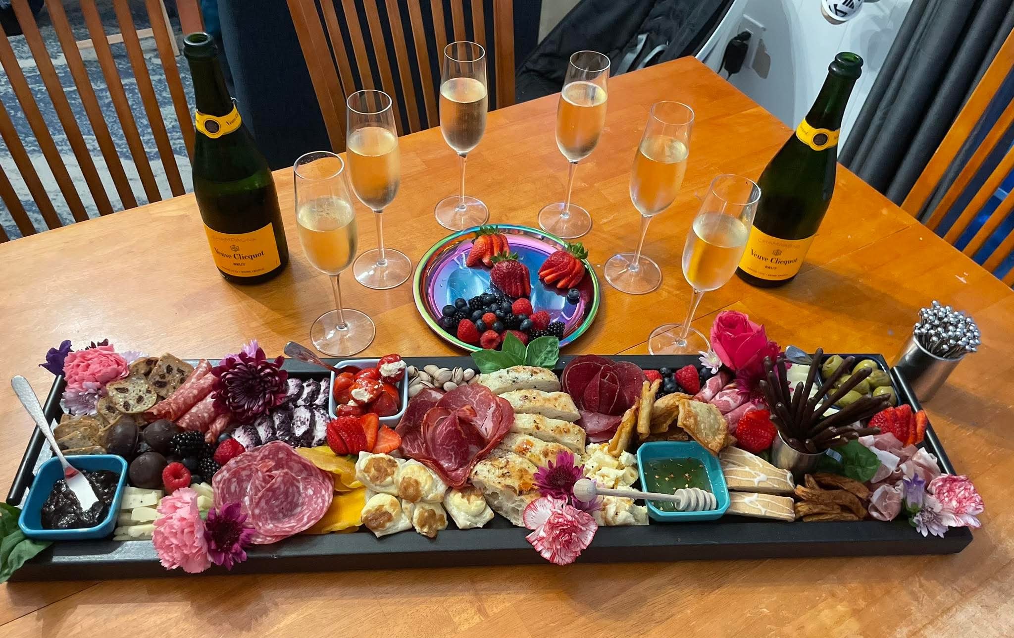 Maison Mulrooney charcuterie arrangement