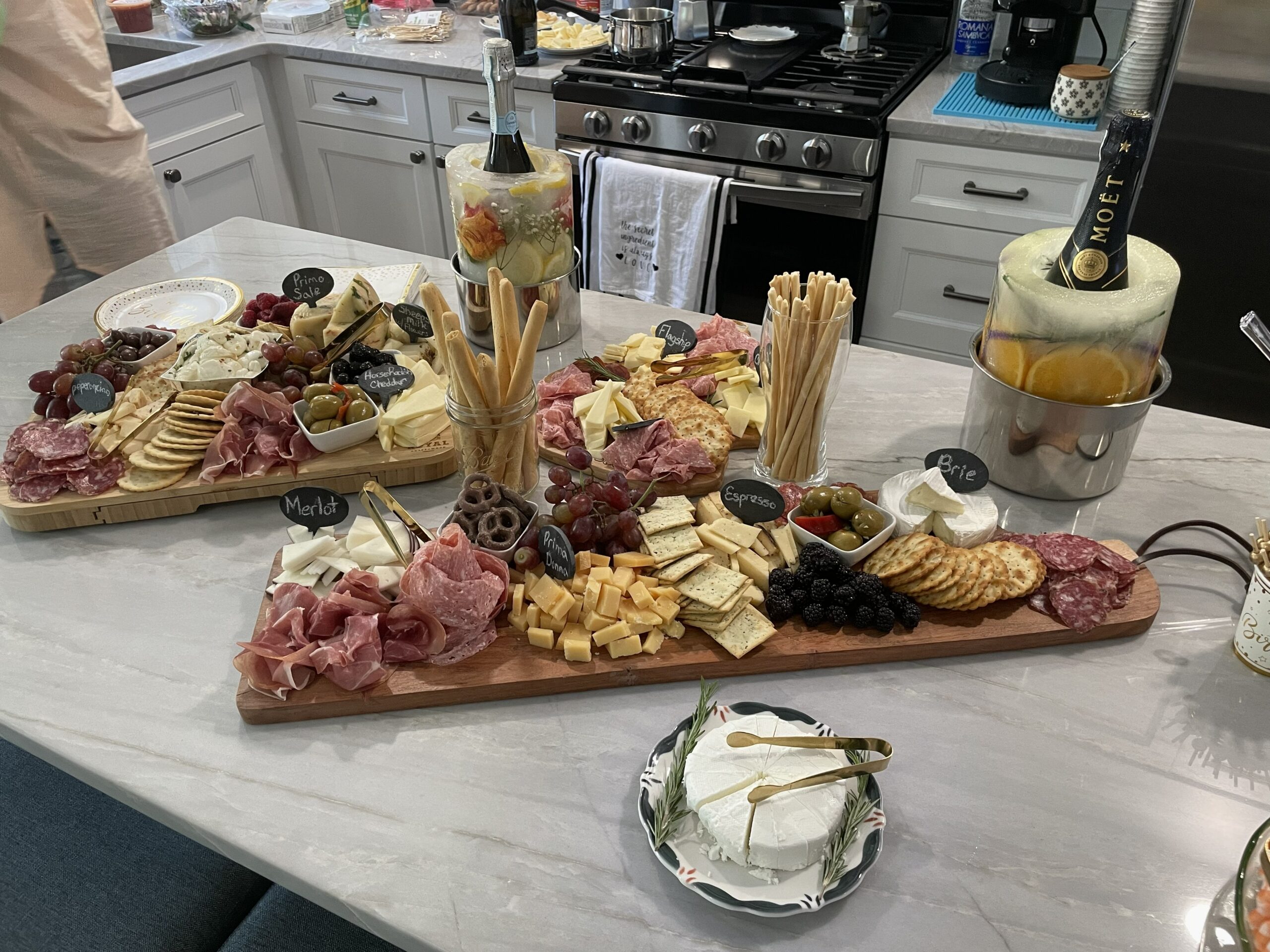 Luxury charcuterie display by Maison Mulrooney